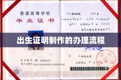 苏仙出生证明制作的办理流程