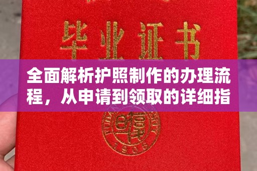 苏仙全面解析护照制作的办理流程，从申请到领取的详细指南