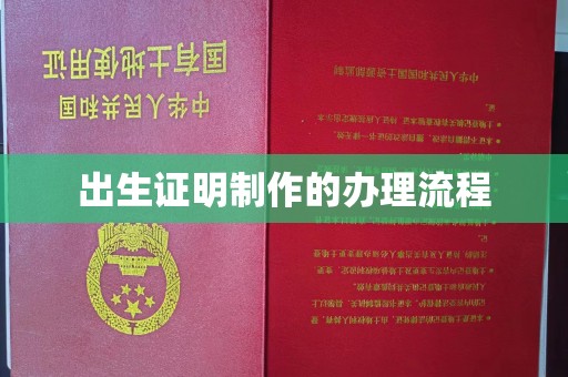 苏仙出生证明制作的办理流程
