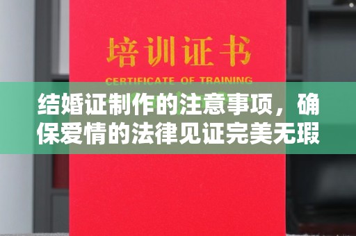 苏仙结婚证制作的注意事项，确保爱情的法律见证完美无瑕